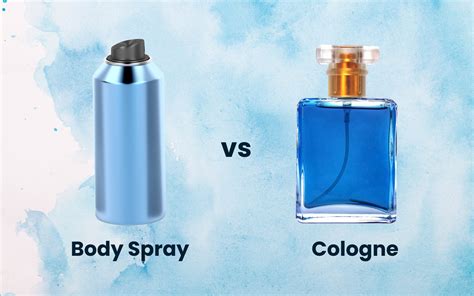 perfume vs deodorant vs cologne